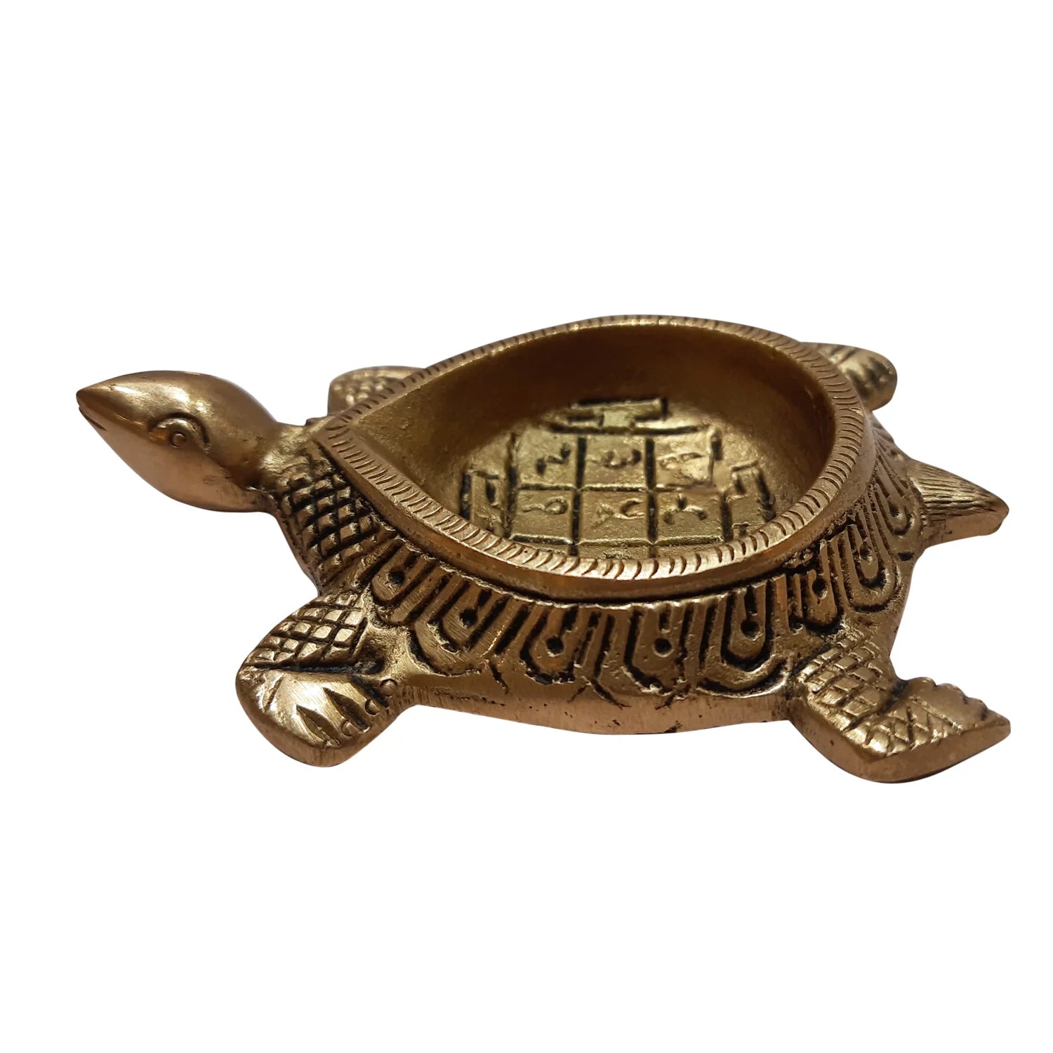 Brass Deepak Tortoise