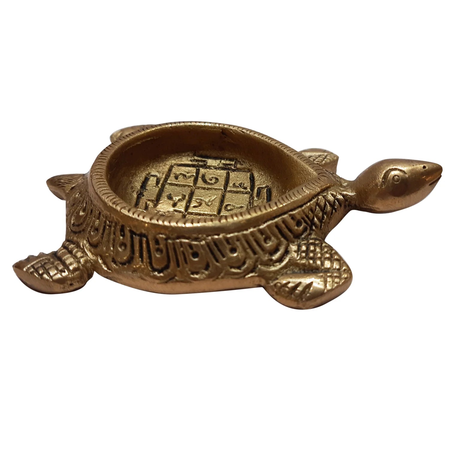 Brass Deepak Tortoise