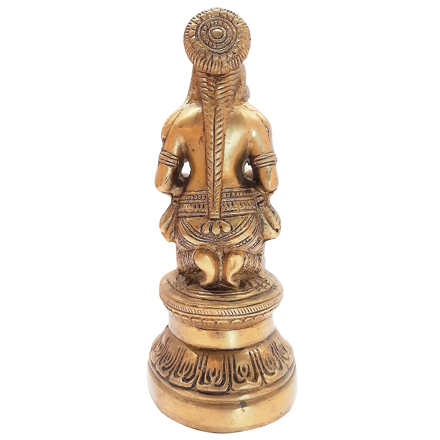 Brass Sitting Deeplaxmi 9 in