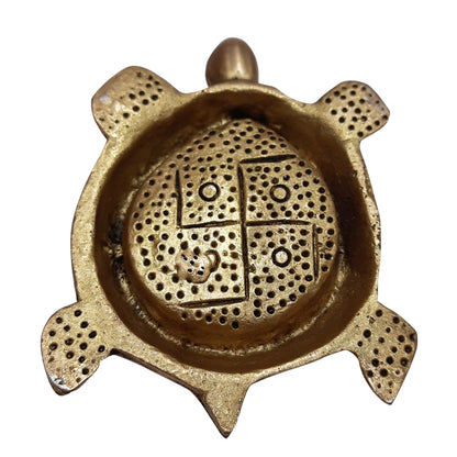 Brass Deepak Tortoise