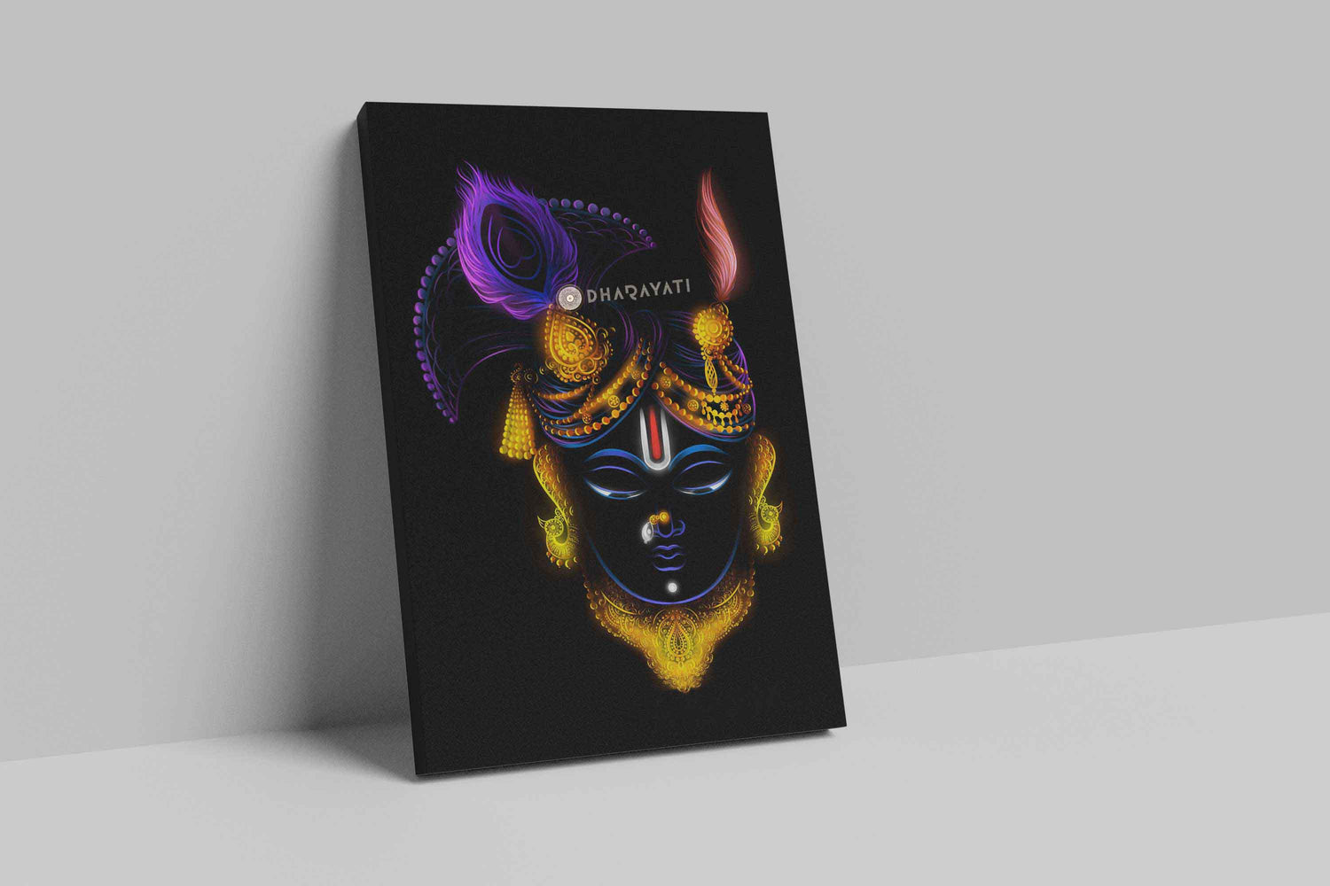 Divine Grace: Shrinathji - Canvas Art