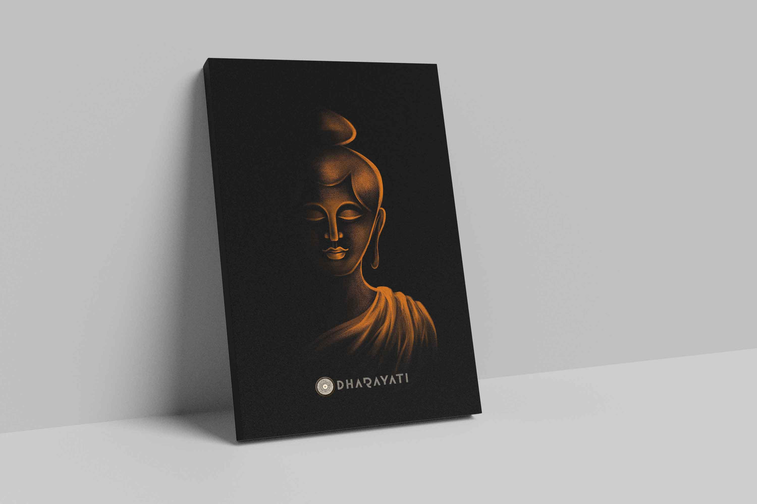 Transcendence in Stillness: Buddha - Canvas Art