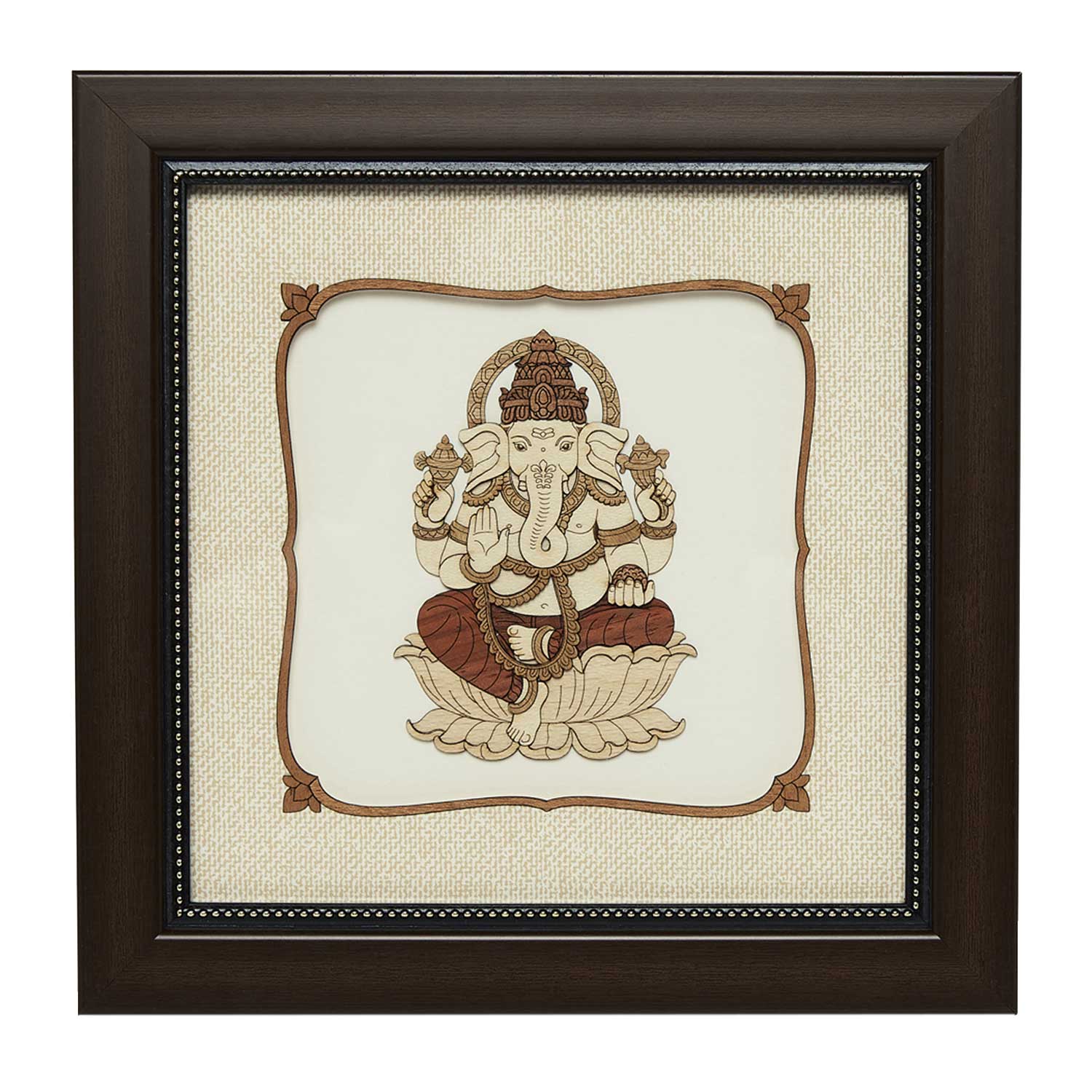 Ganpati Wood Art Frame