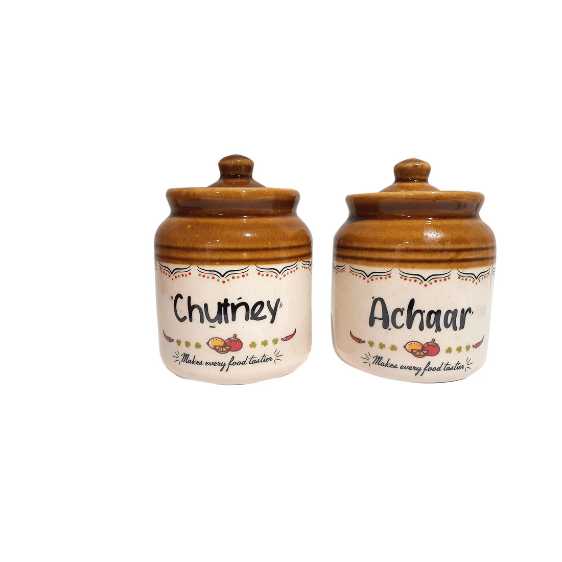 Classic Chutney Achar Jar (Set of 2)