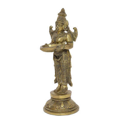 Brass Deep Laxmi Small 8 in