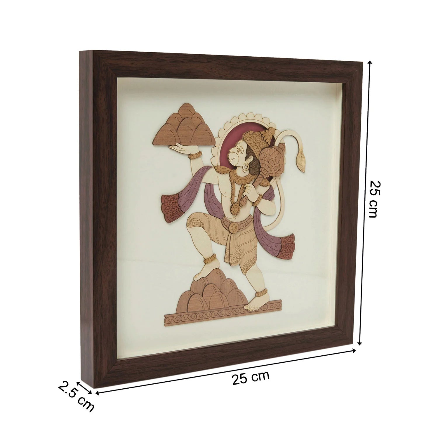 Hanumanji Wood Art Frame