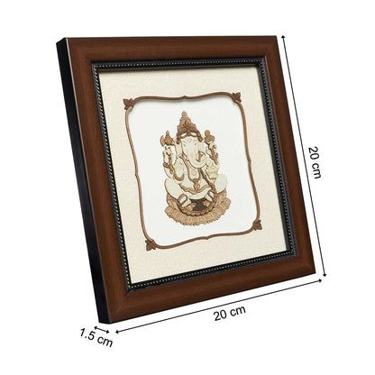 Decorative Ganesha Wood Art Frame