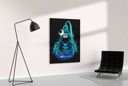 Divine Confluence: Shiva and Ganga - Canvas Art