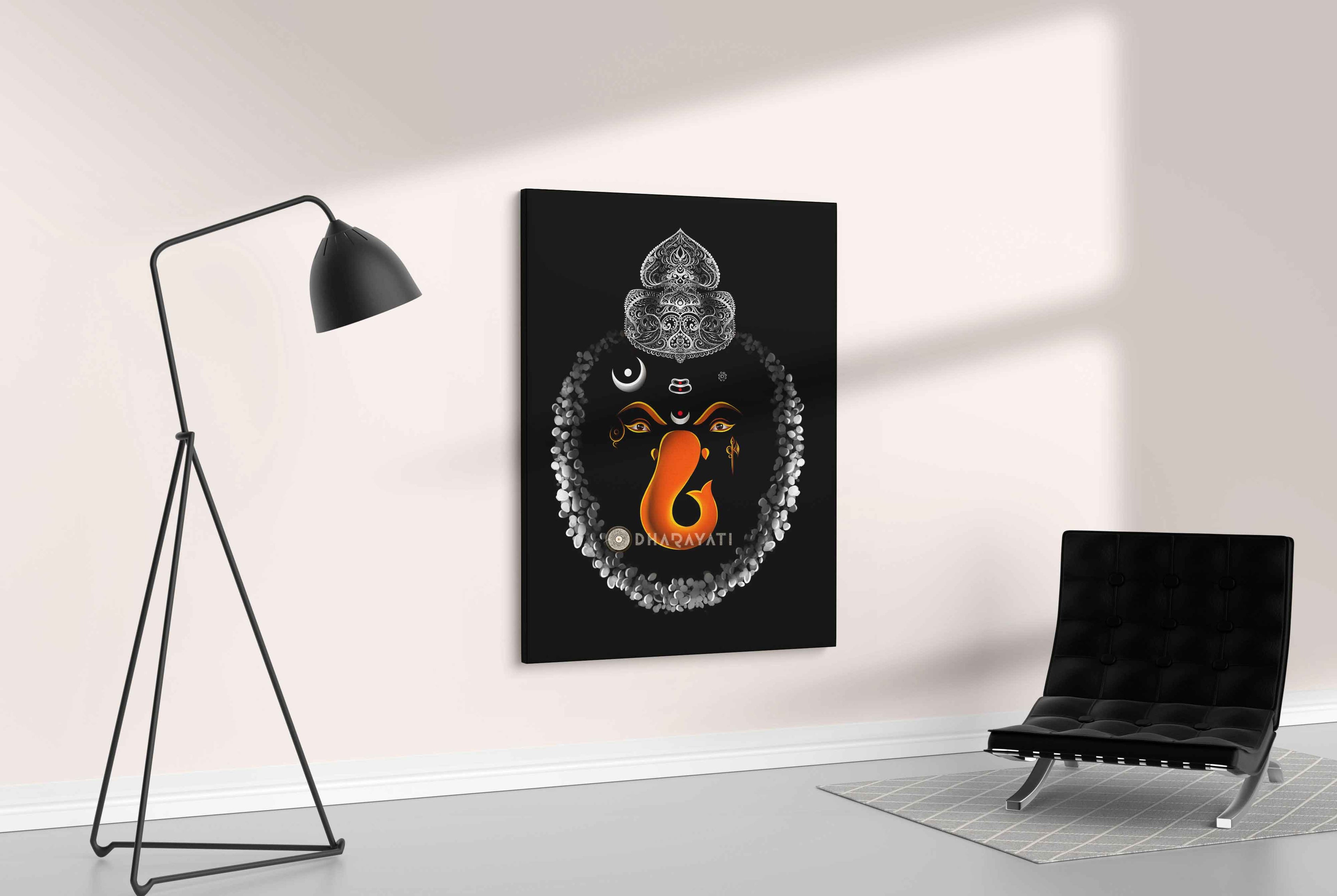 Divine Remover of Obstacles: Lord Ganesha - The Elephant-Headed God | Inspiring Canvas Art