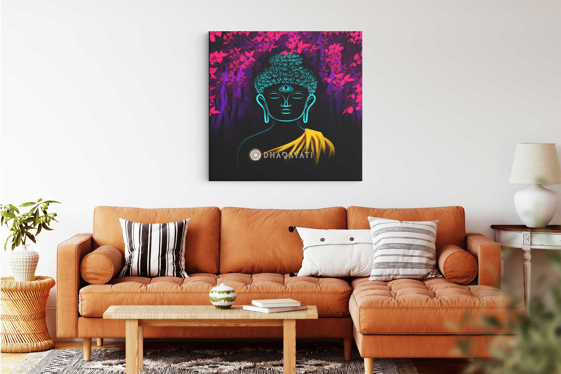 Enlightened Serenity: Gautama Buddha - Canvas Art