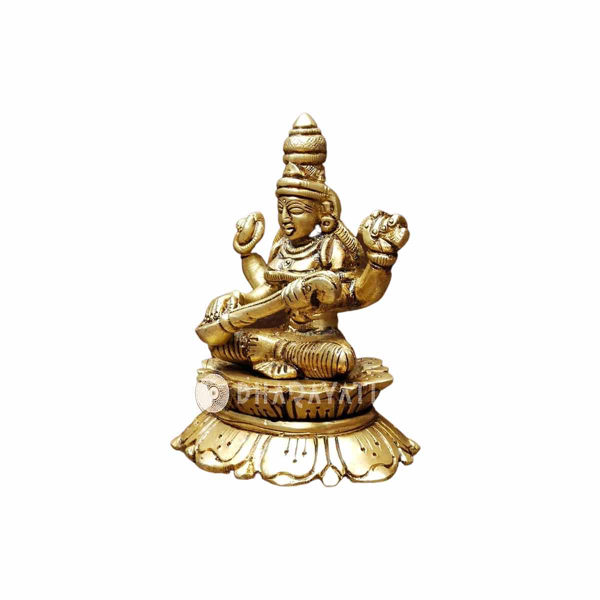 Brass Saraswathi Idol