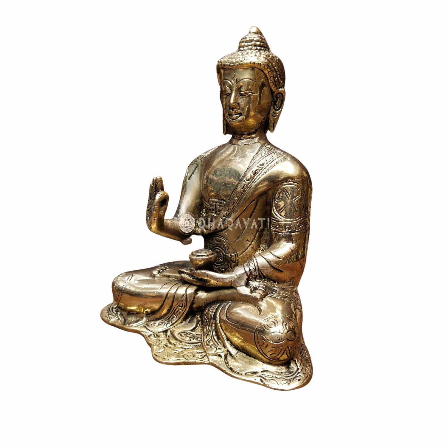 Brass Buddha Idol