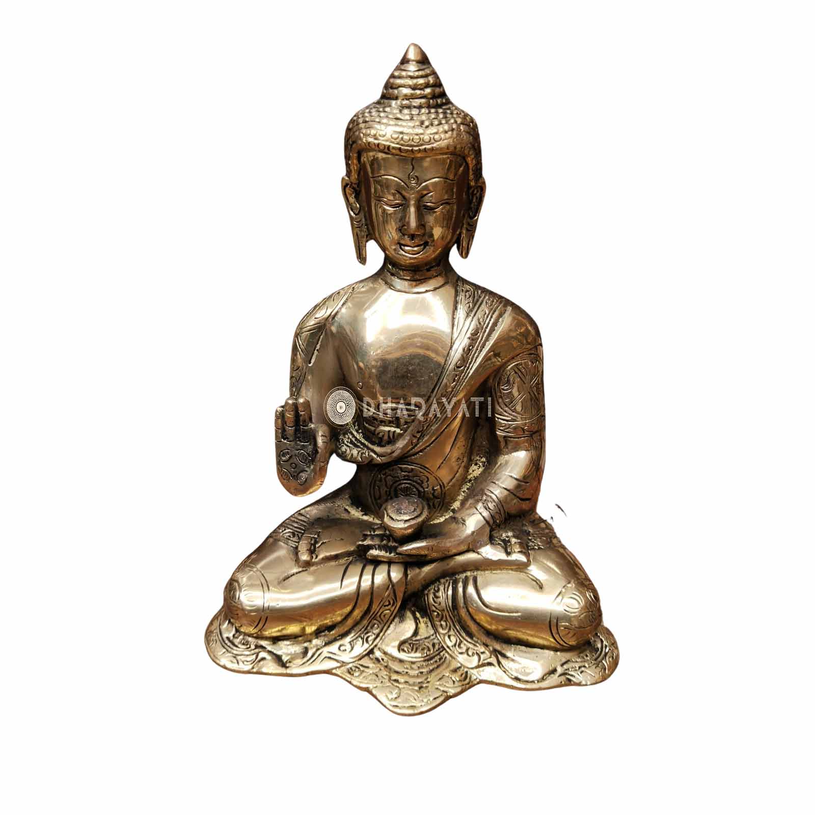 Brass Buddha Idol