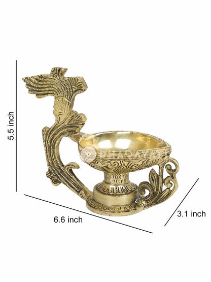 Brass Antique Cup Diya