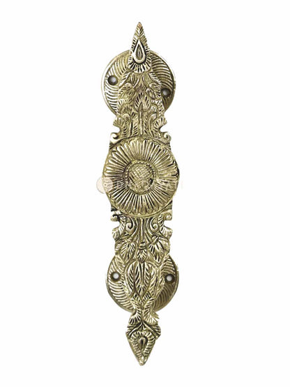 Antique Door Handle Decorative Brass