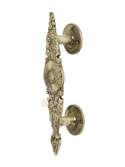 Antique Door Handle Decorative Brass