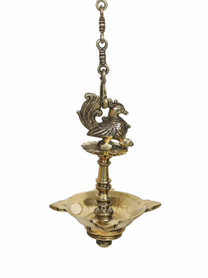 Bird Hanging Lamp Diya