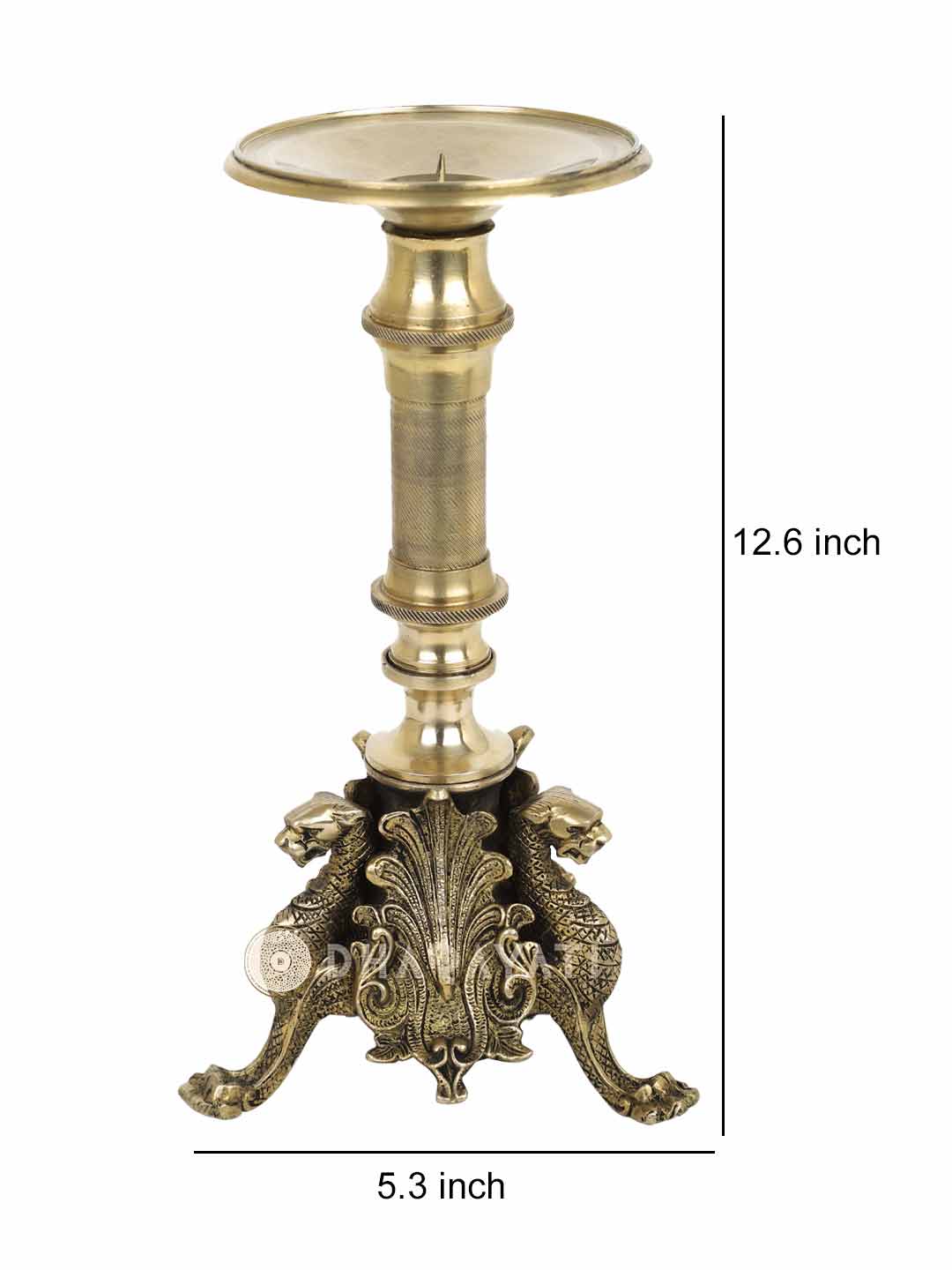 Big Antique Candle Long Stand