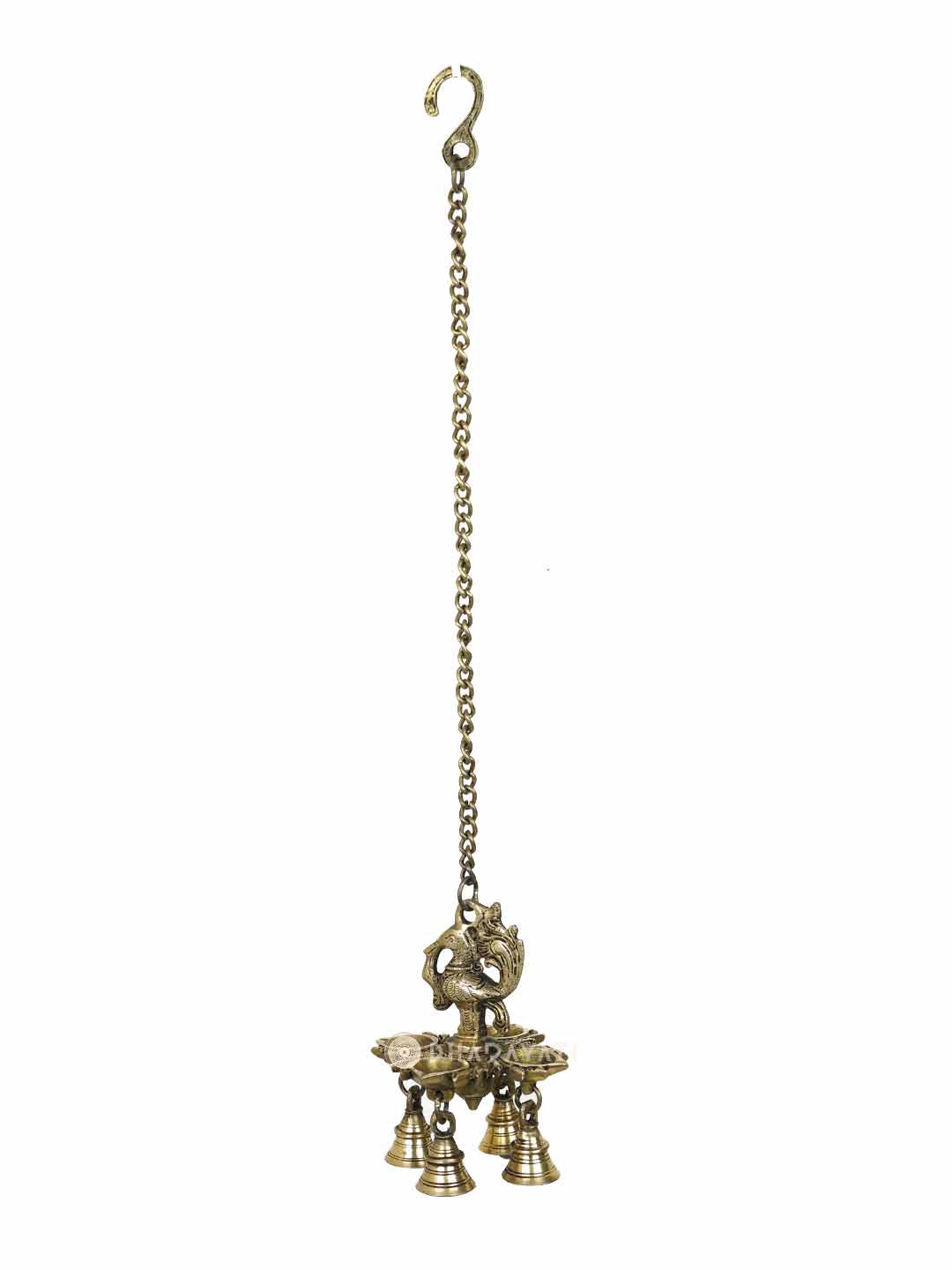 Bird Chain Hanging Lamp With Bells