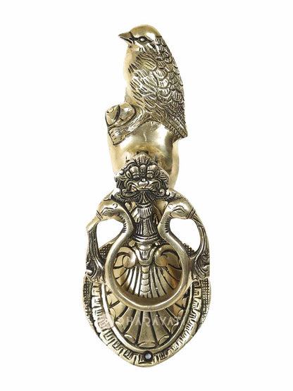 Bird Design Door Knocker Decorative Brass