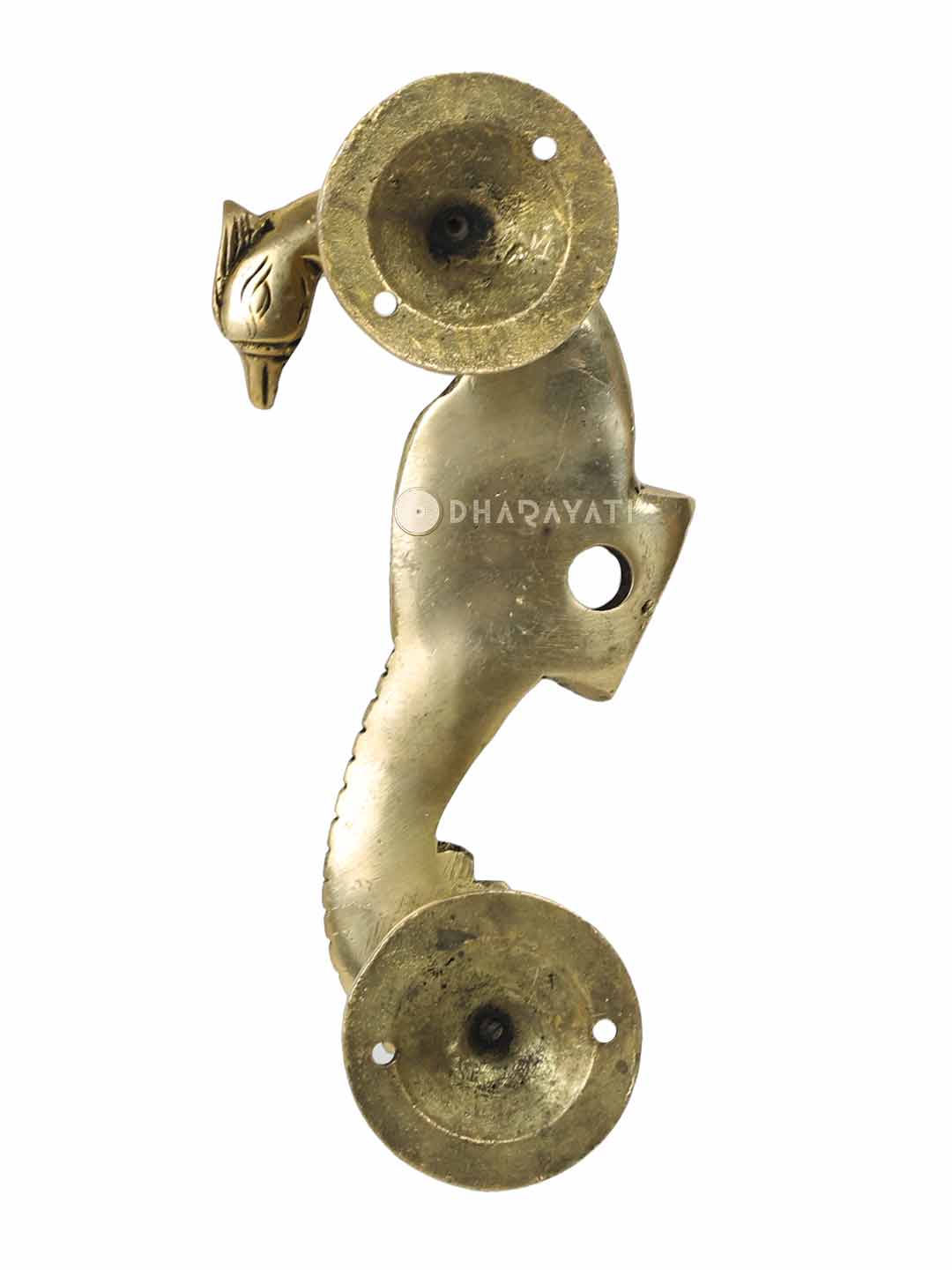 Bird Door Handle Decorative Brass