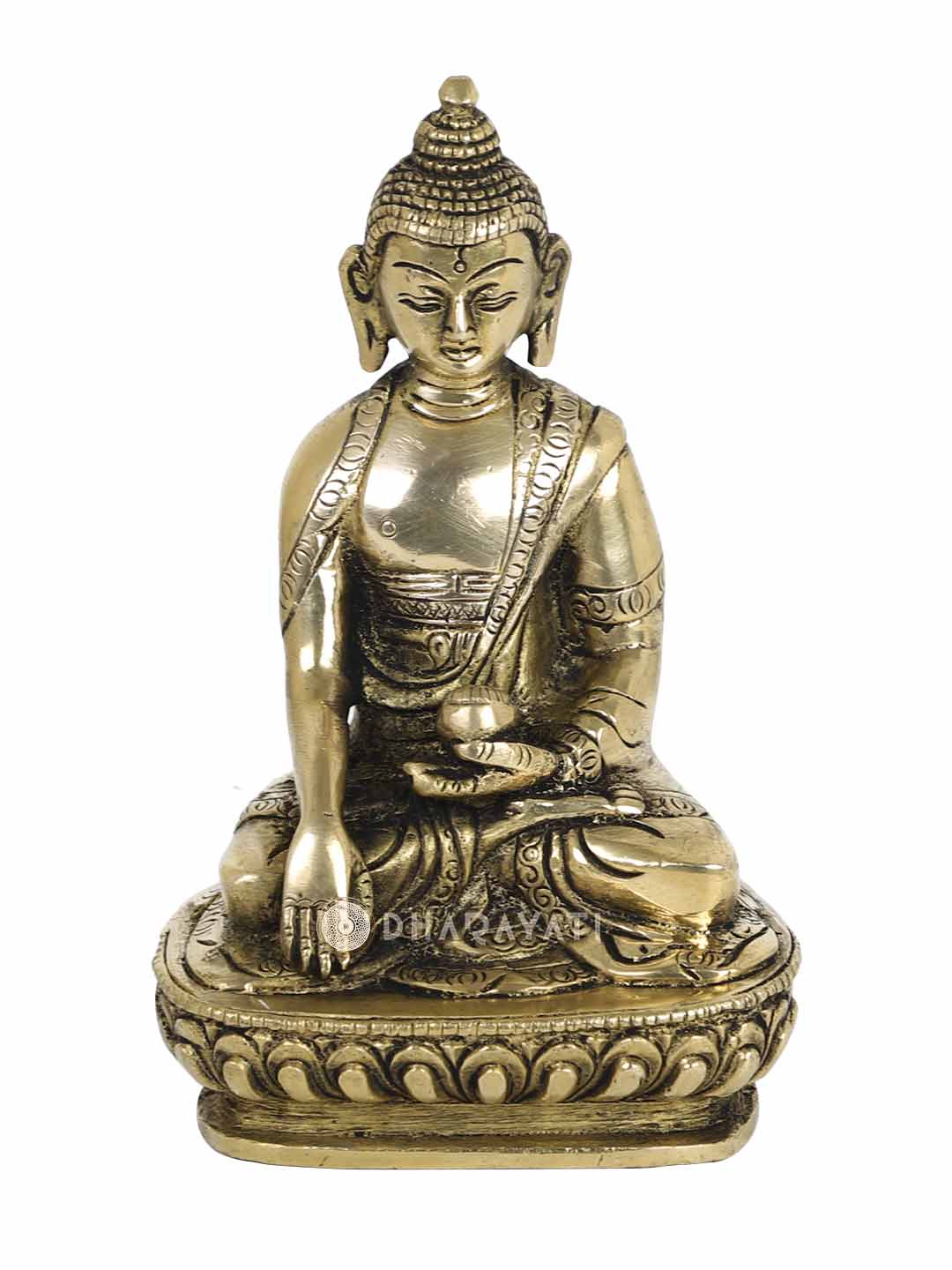 Buddha Decorative Brass Figurine