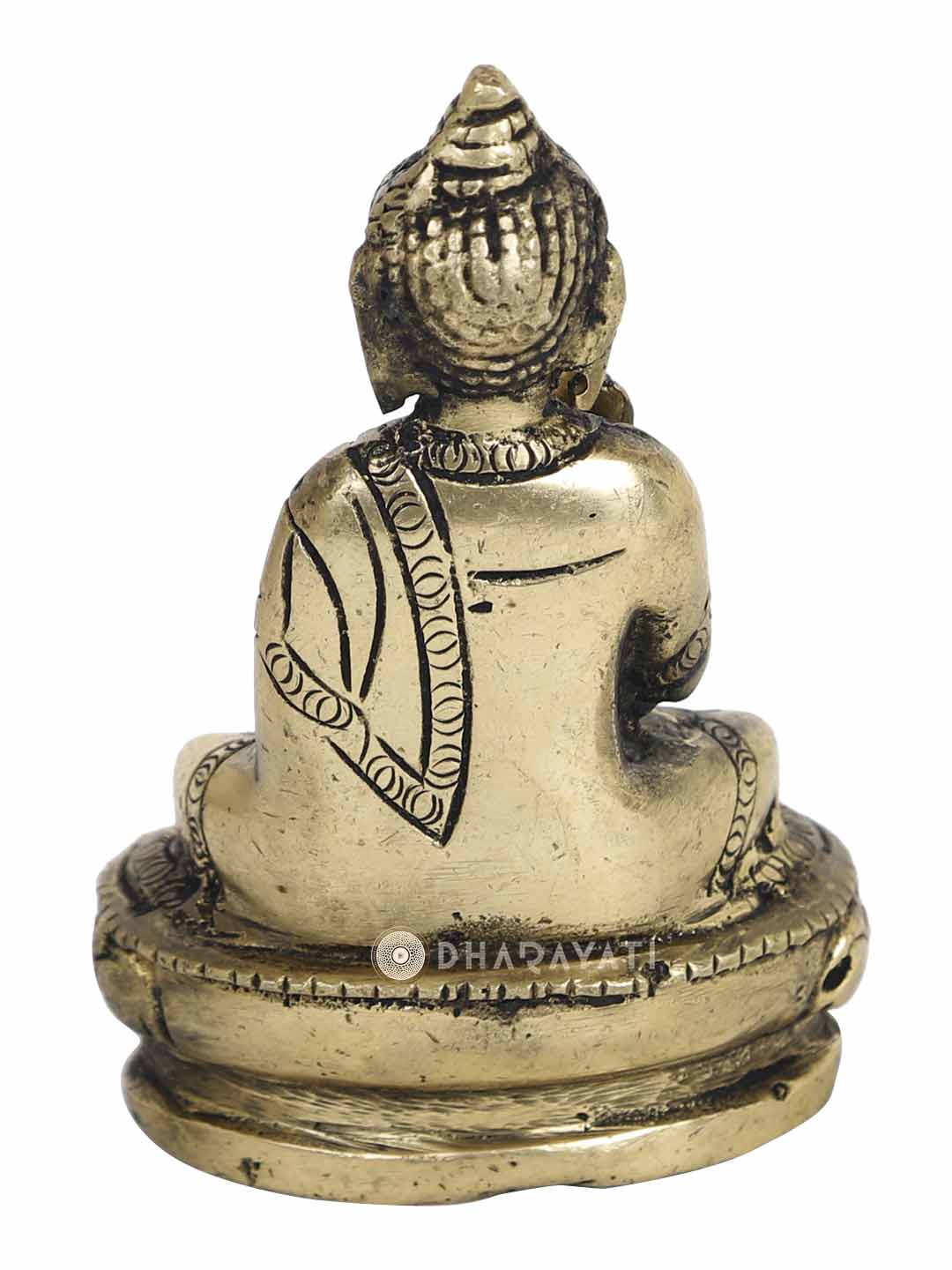 Buddha Decorative Brass Figurine