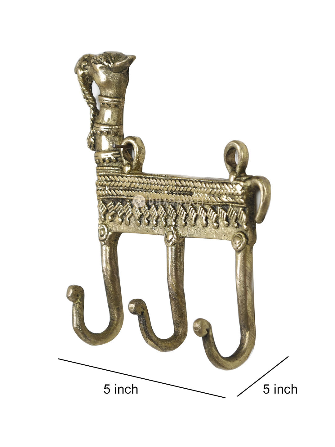 Camel Design Keys Wall Hook With 3 Hooks