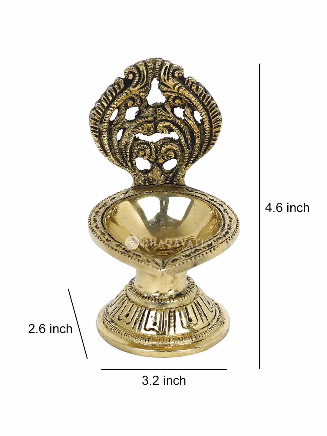 Brass Diya Diwali Pooja Decor