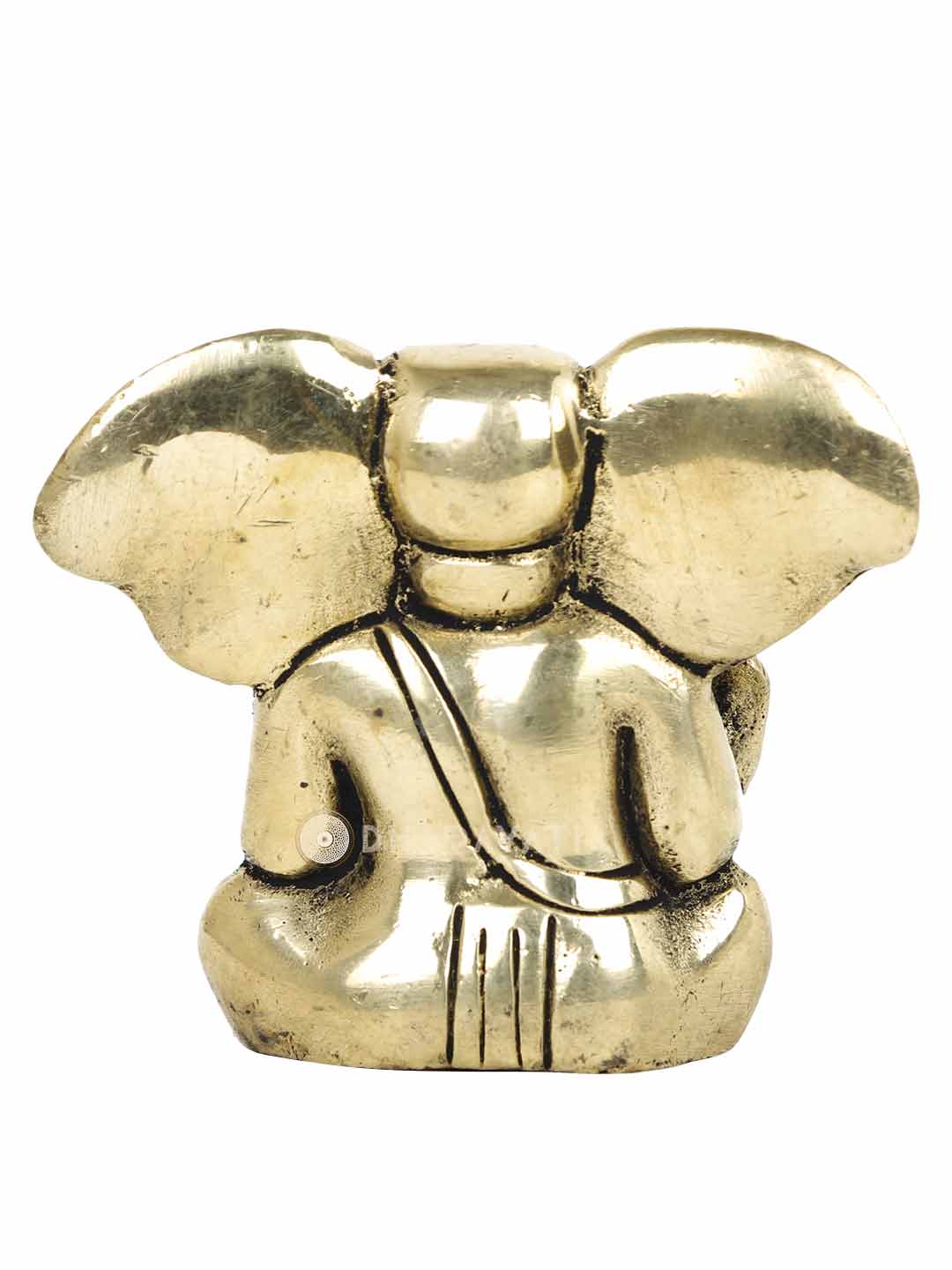 Big Ears Ganesh Decorative Brass Figurine