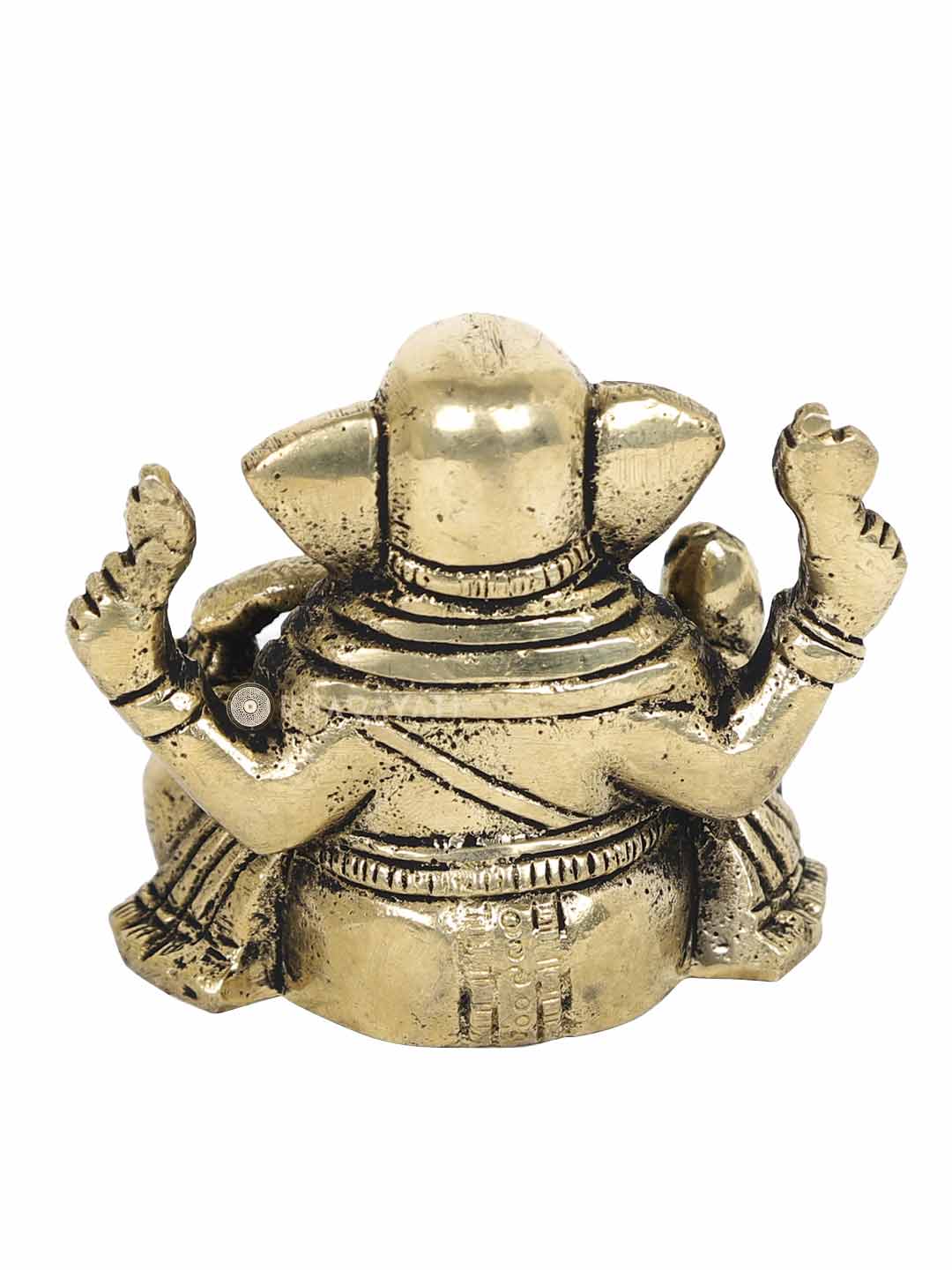 Ganesh 4 Hands Decorative Brass Figurine