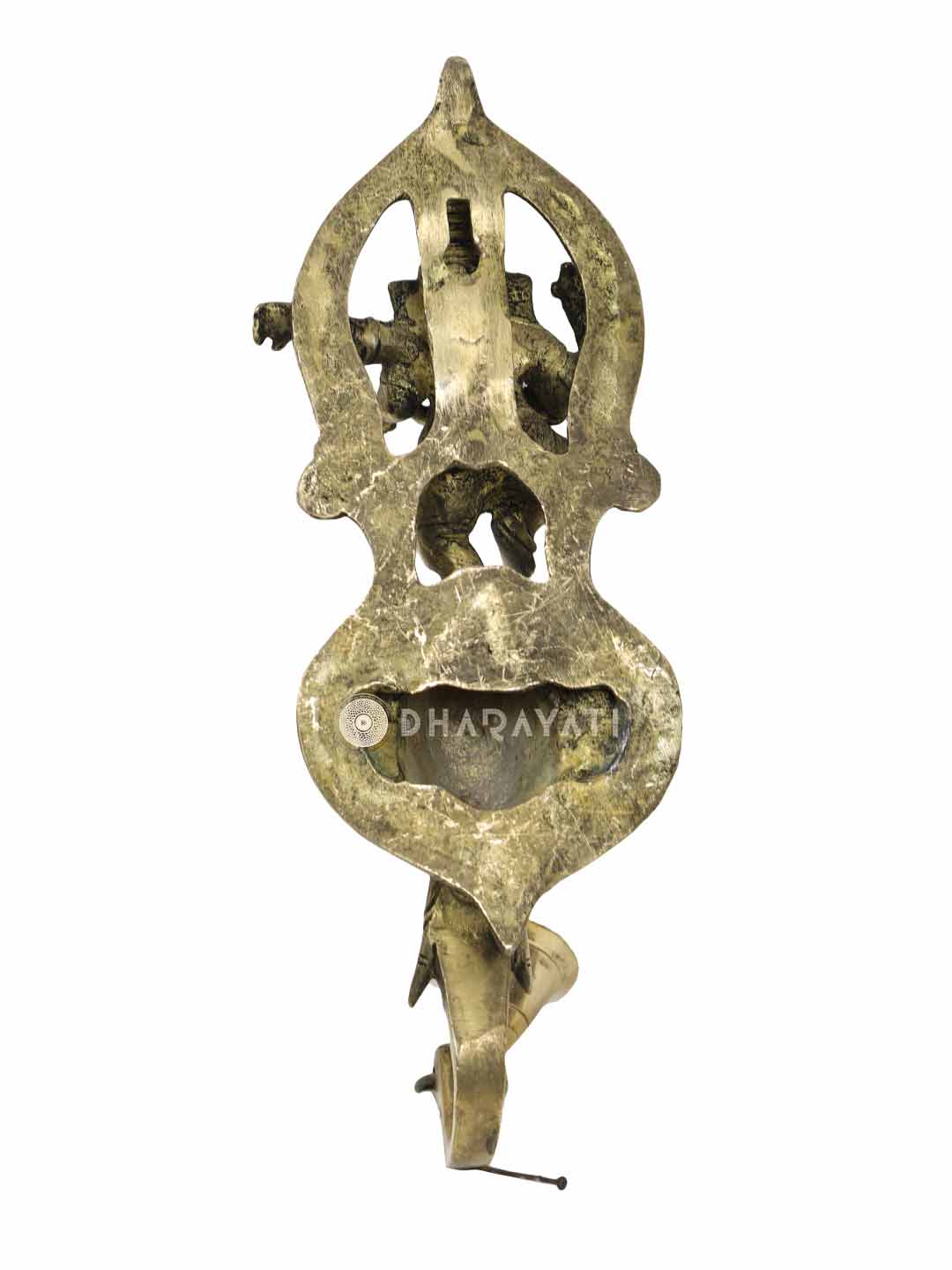 Ganesha Wall Hanging Bell Decorative Brass Figurine