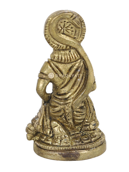 Brass Hanuman Small Idol