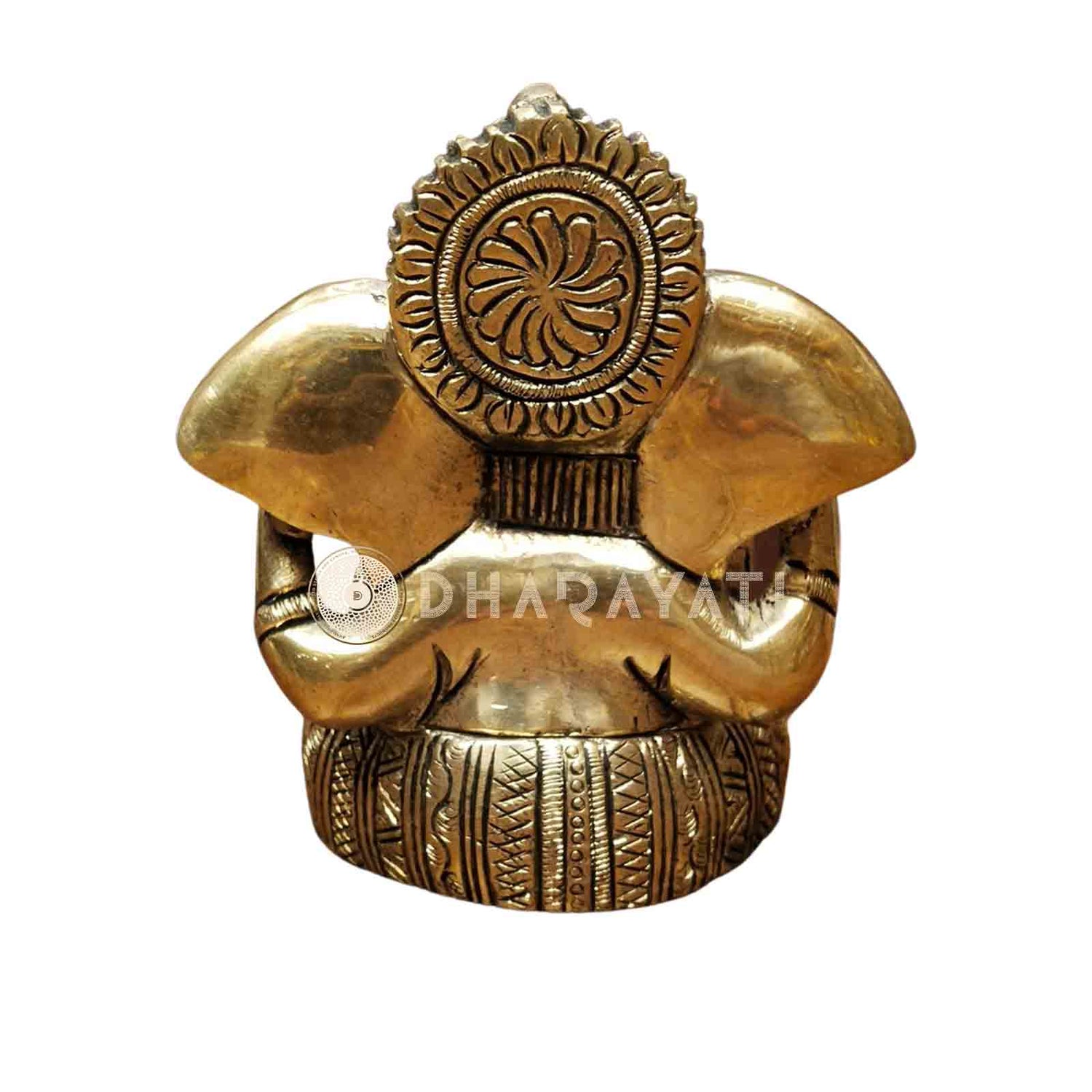 Brass Ganesha With Large Ears