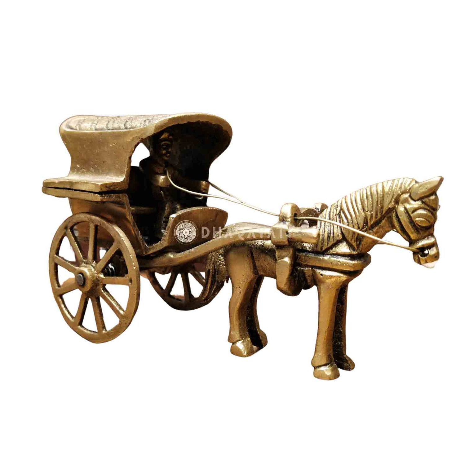 Brass Horse cart