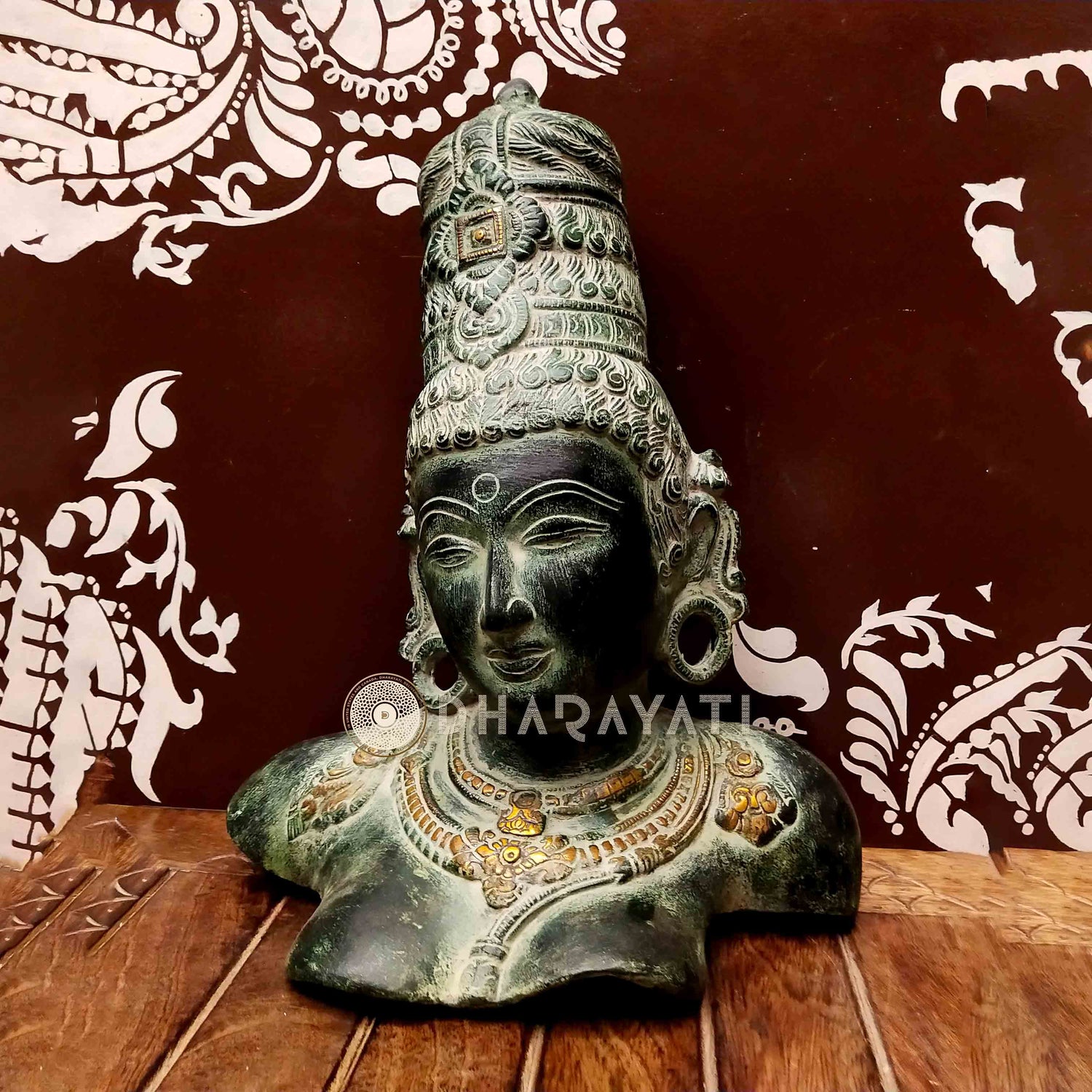 Brass Parvathi Idol