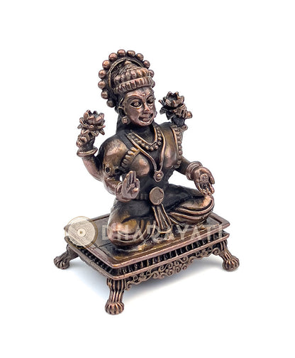 Copper Goddess Mahalakshmi