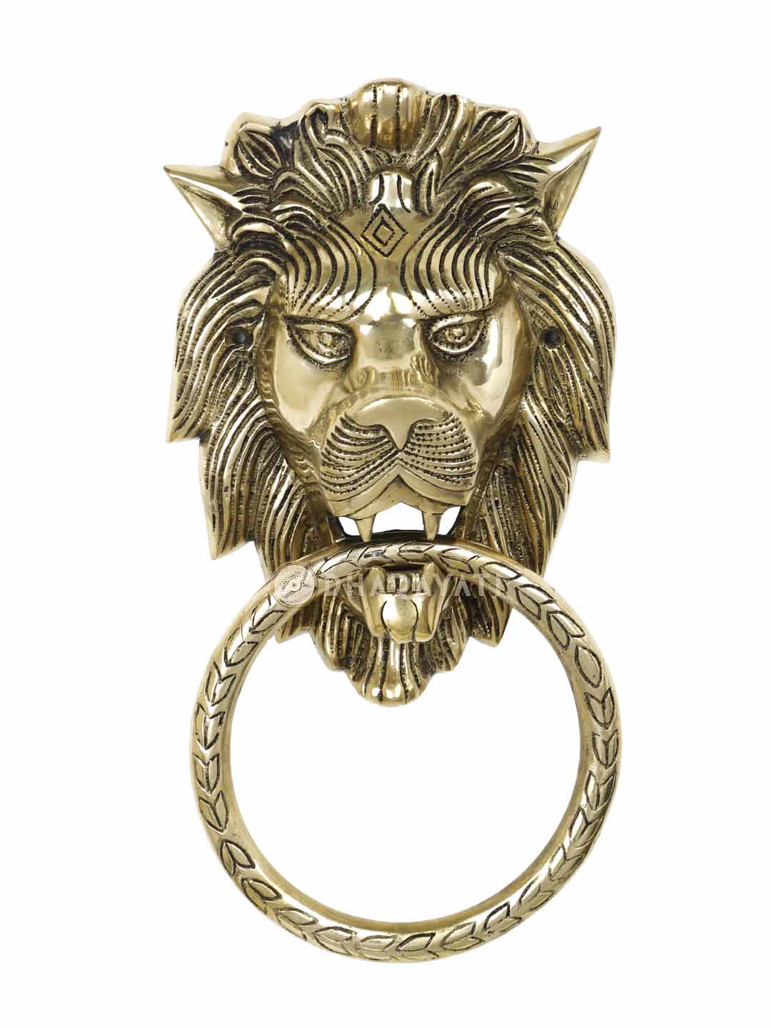 Lion Design Big Door Knockers Decorative Brass