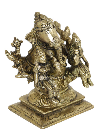 Lord Ganesha Brass Decorative Figurine