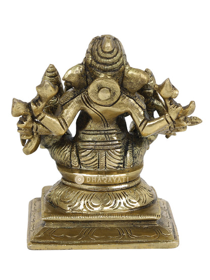 Lord Ganesha Brass Decorative Figurine