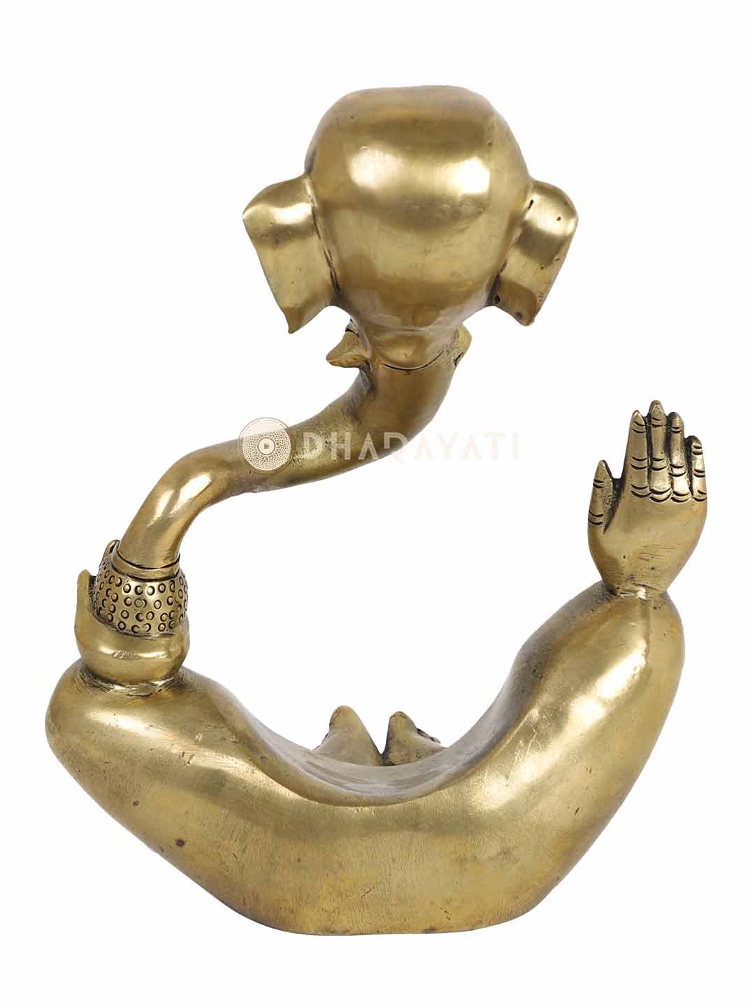 Modern Ganesh Decorative Brass Figurine