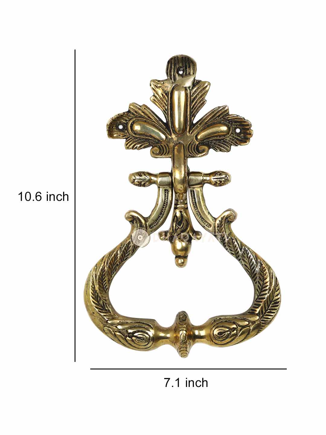 Old Style Door Knockers Decorative Brass