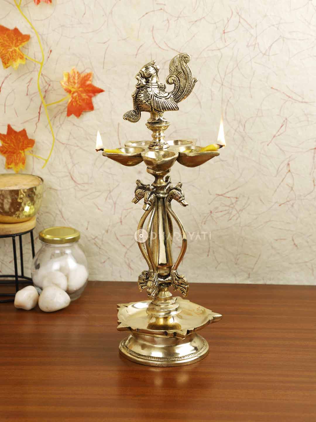 Pancham Diya Design Lamp