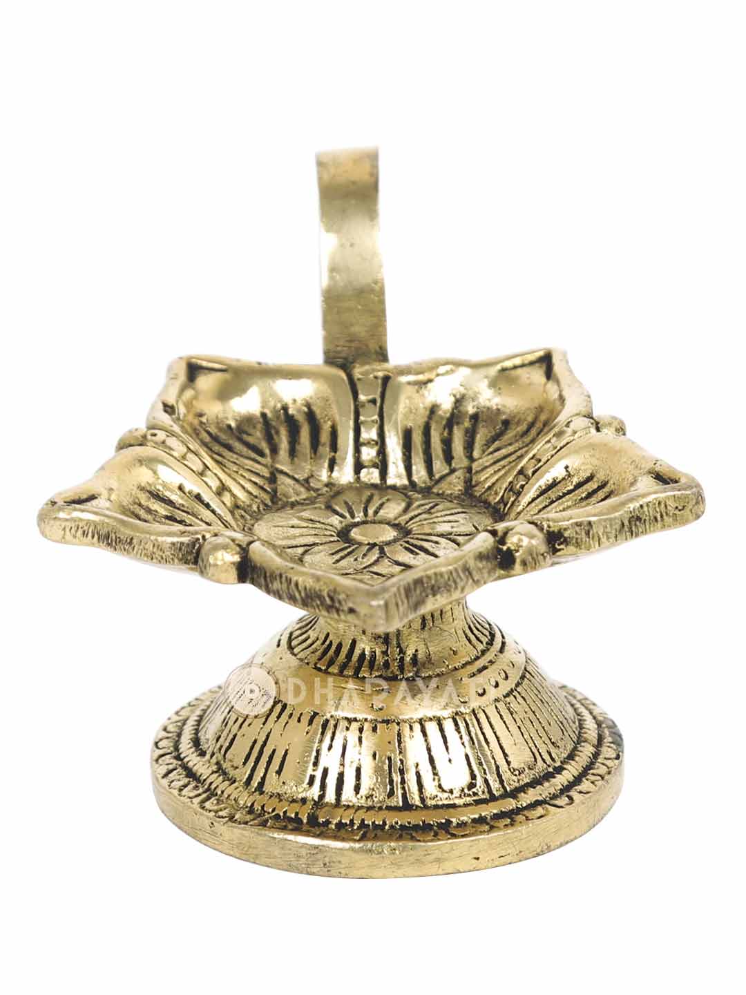 Pooja Aarti Diya Decorative Brass