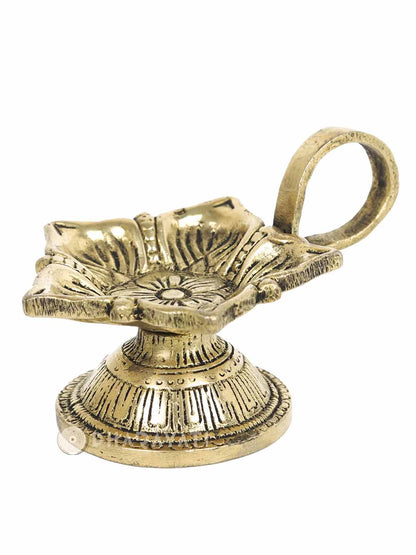 Pooja Aarti Diya Decorative Brass