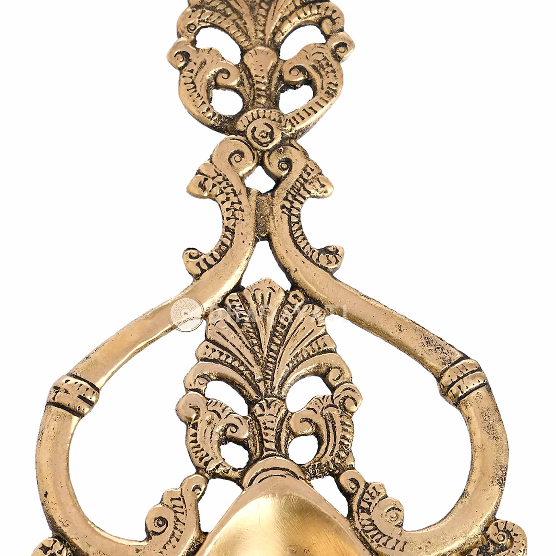 Brass Pooja Aarti Diya Spoon