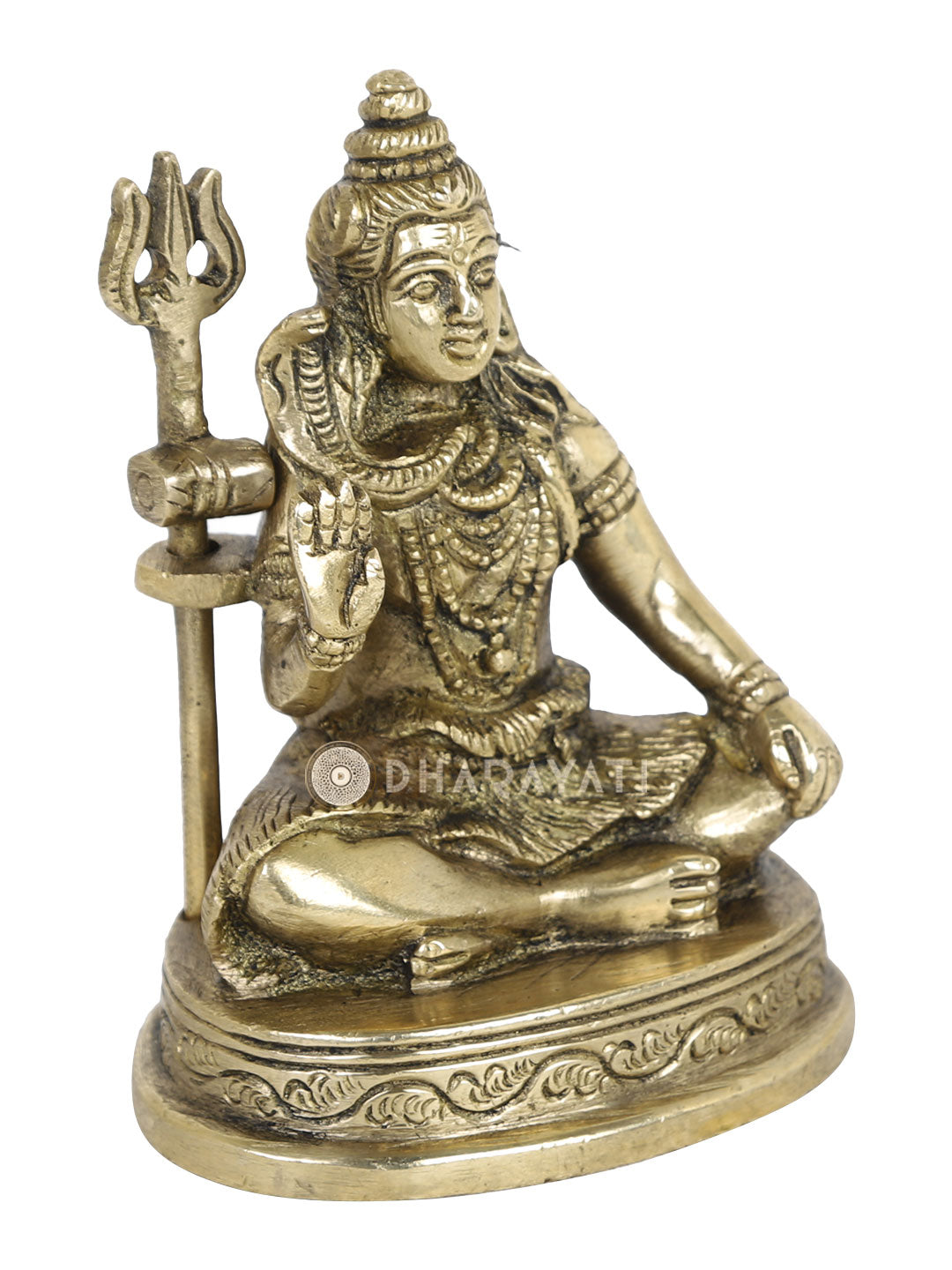 Shiva Decorative Brass Figurine