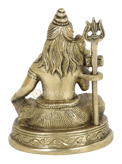 Shiva Decorative Brass Figurine