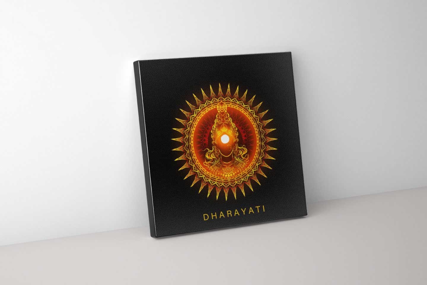 Divine Blessings: Chhathi Maiyai - Canvas Art