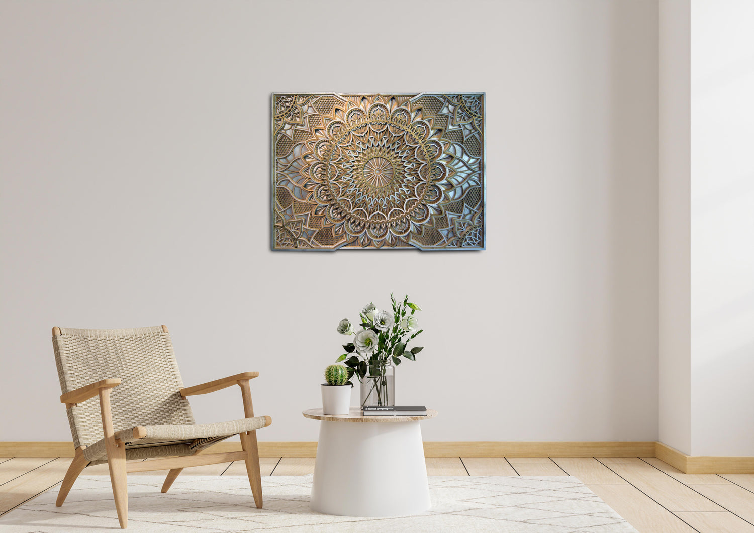 Wood Mandala | Wooden Wall Decor